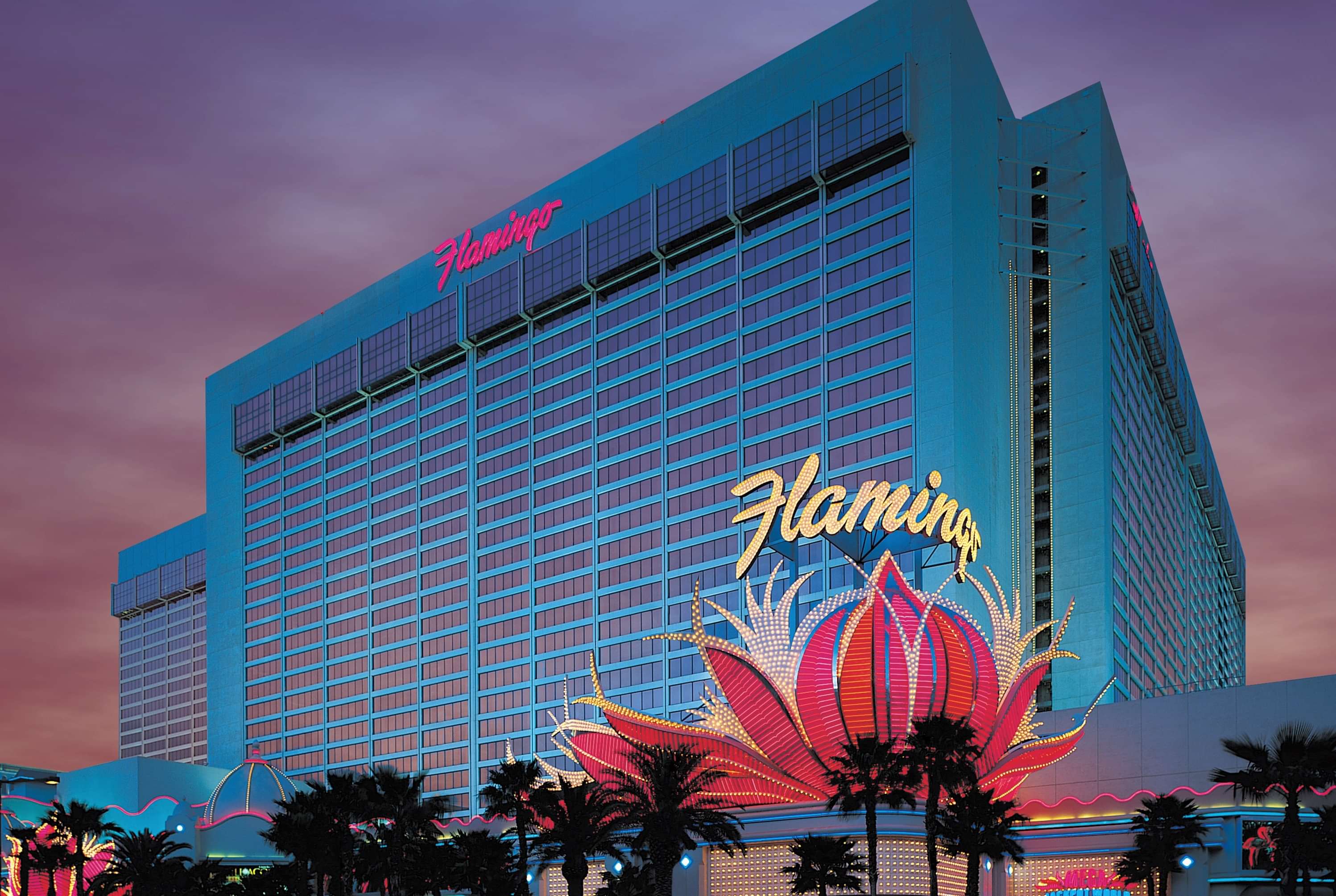 Exterior of Flamingo Las Vegas, Trademark Collection by Wyndham hotel in Las Vegas, Nevada