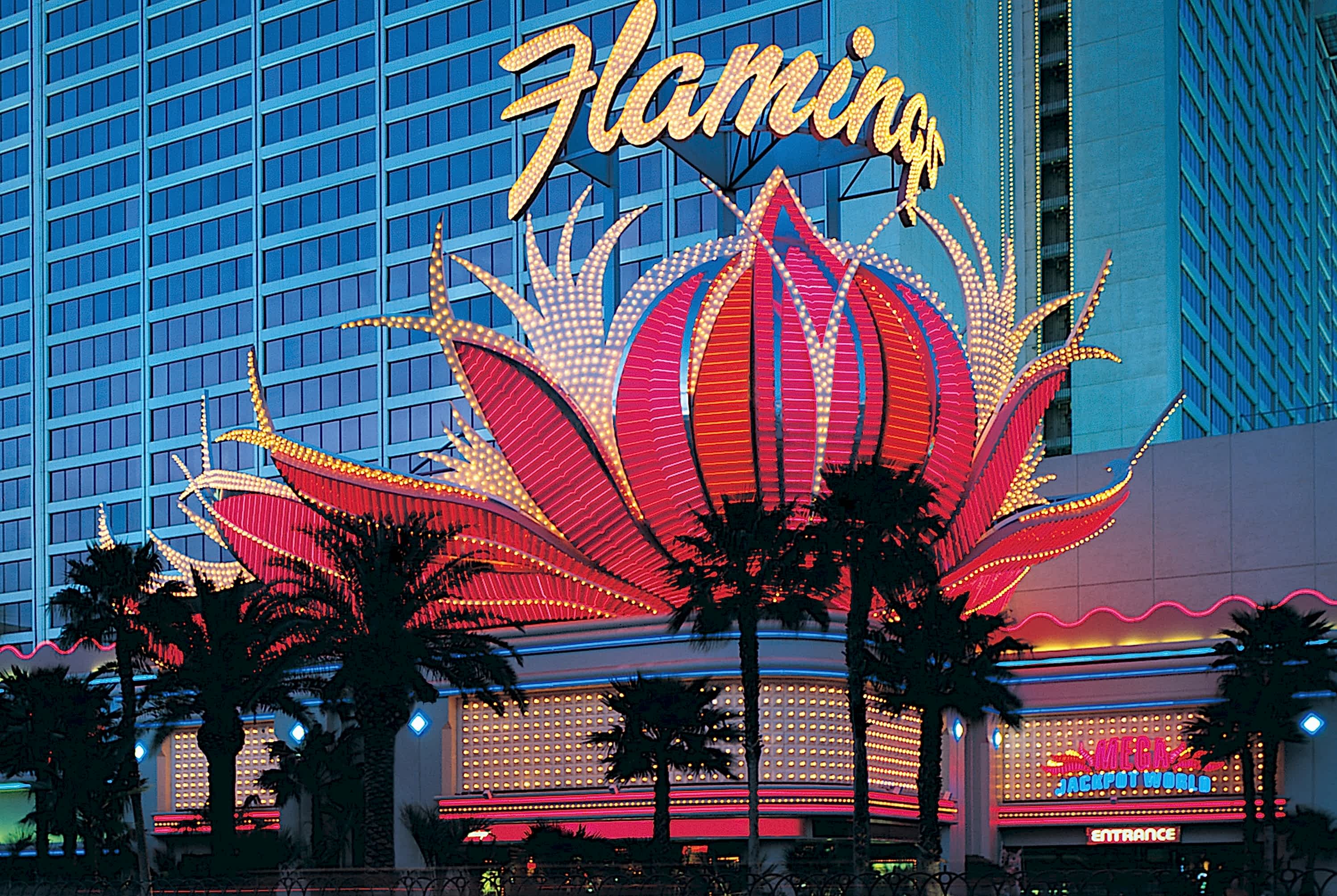 Exterior of Flamingo Las Vegas, Trademark Collection by Wyndham hotel in Las Vegas, Nevada